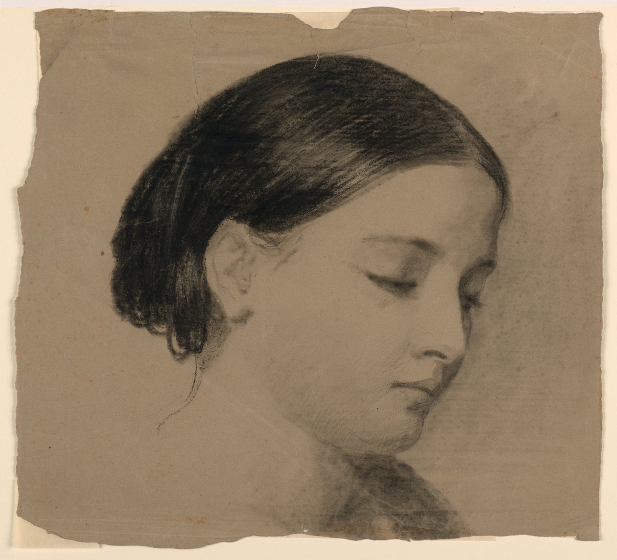Kunstnerens kone Sophie av Daniel Huntington