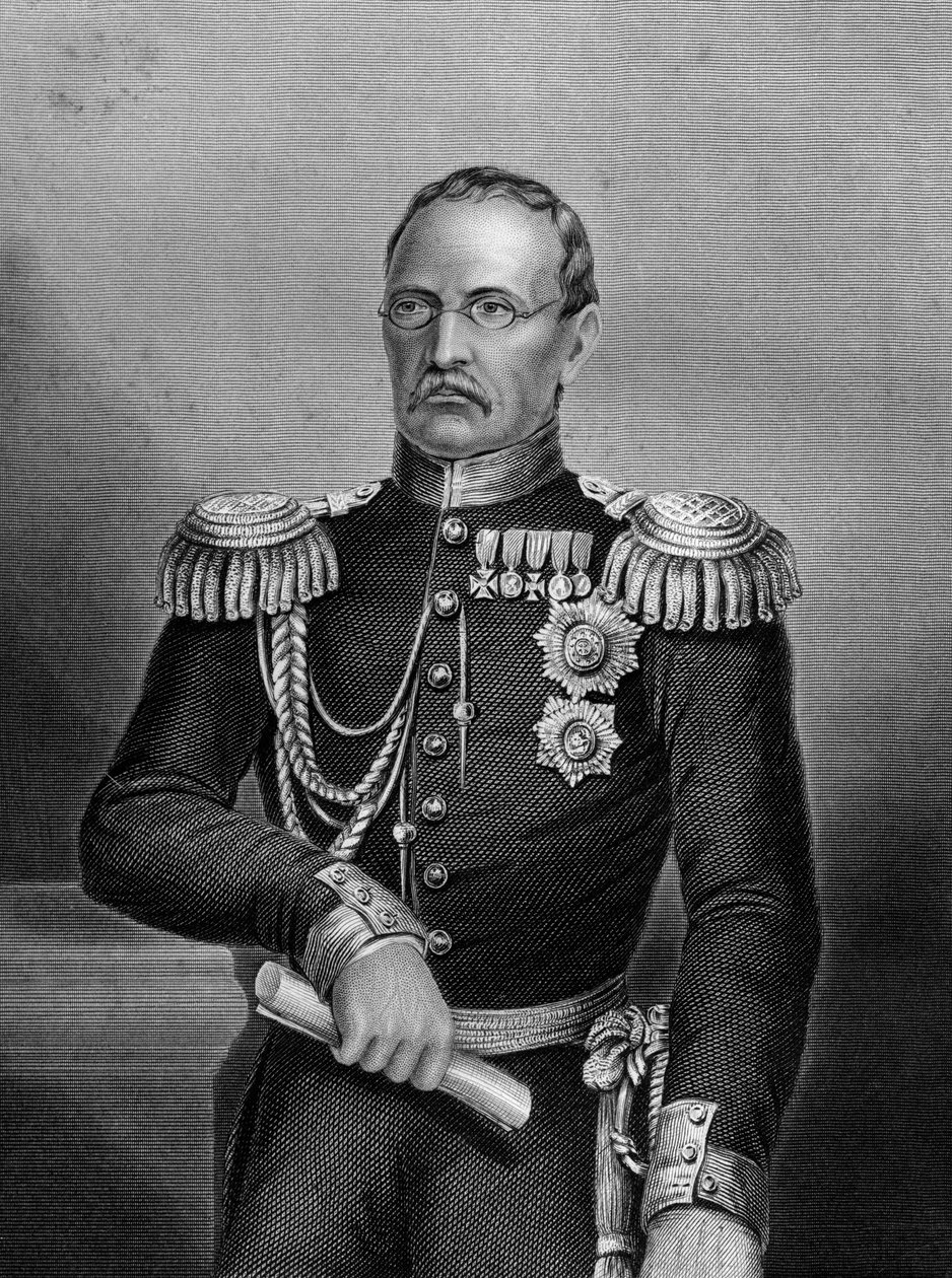 Prins Gortschakoff , russisk soldat, 1857 av Daniel John Pound
