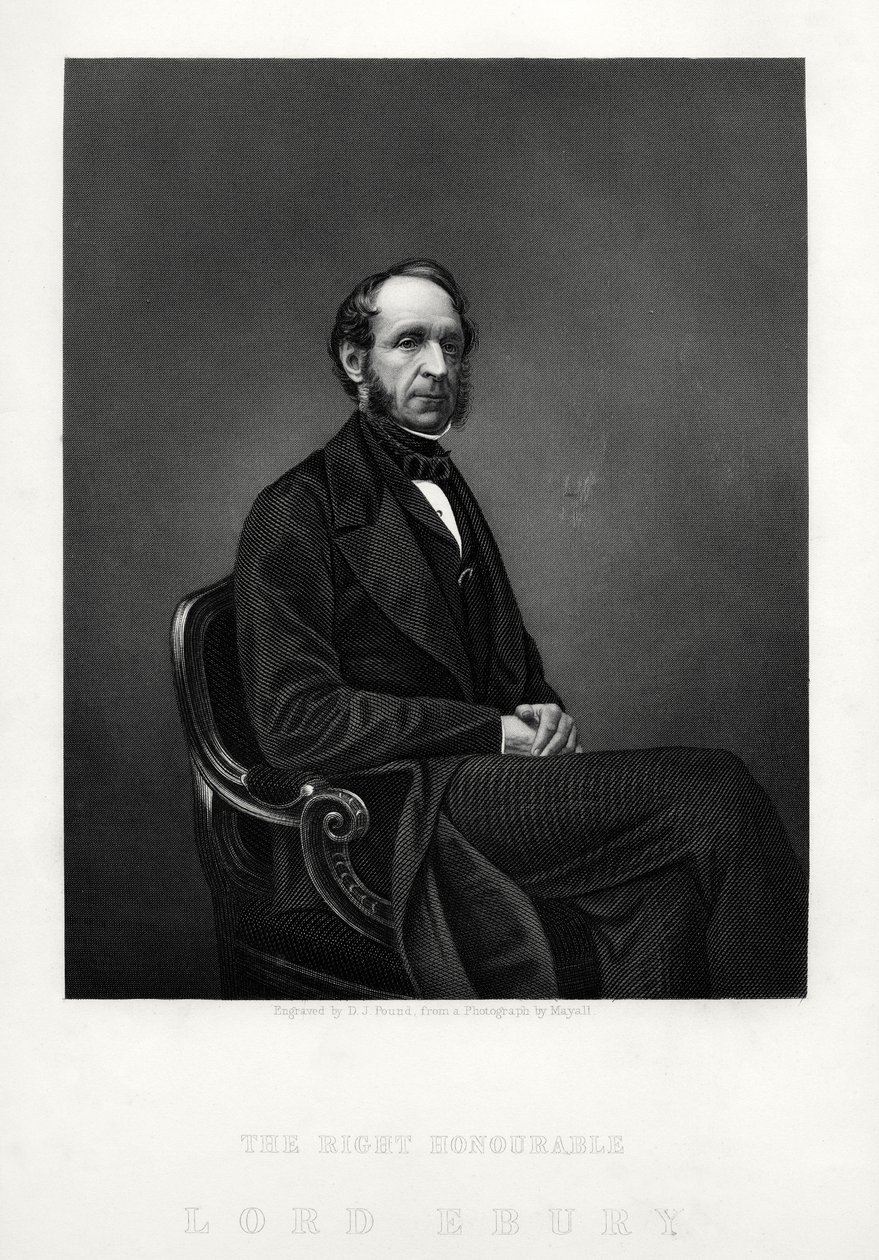 Richard Grosvenor, andre markis av Westminster, engelsk aristokrat, c1880. av Daniel John Pound