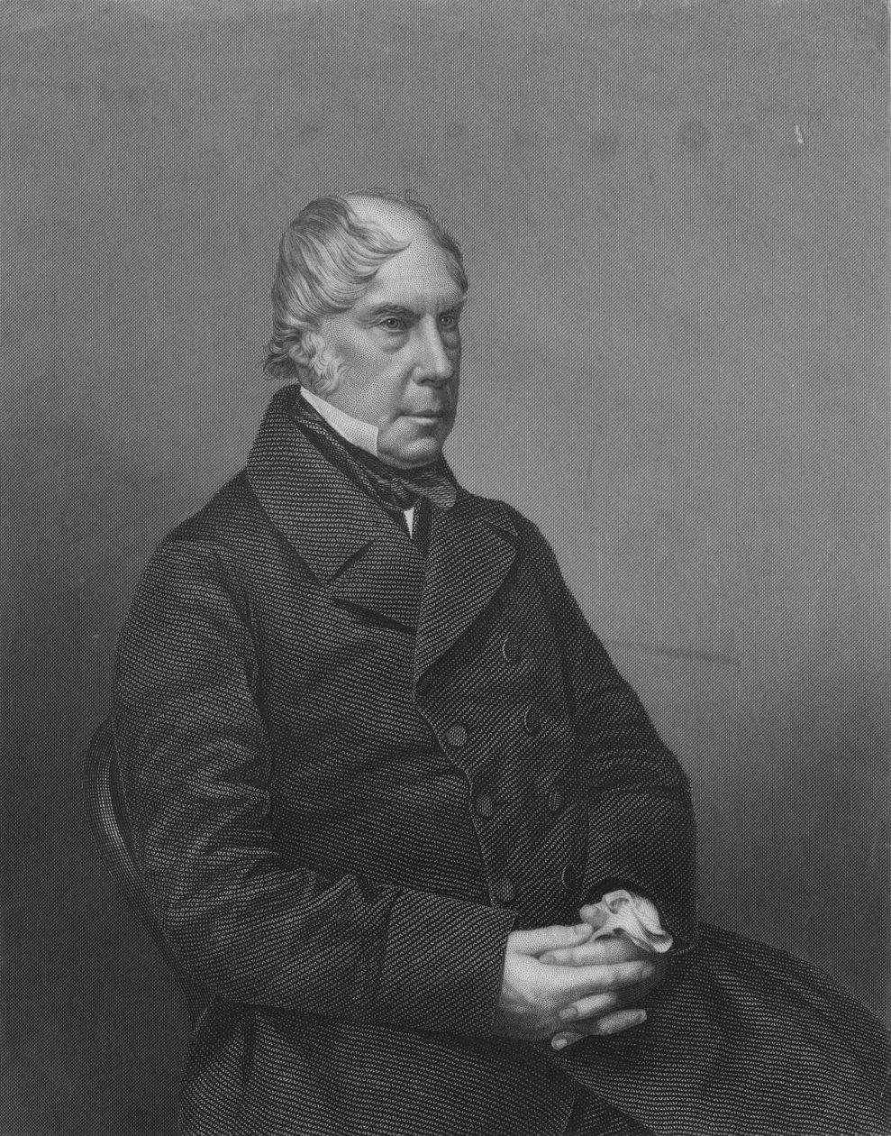 The Right Honorable The Earl of Aberdeen, K.G., 1850-tallet. av Daniel John Pound