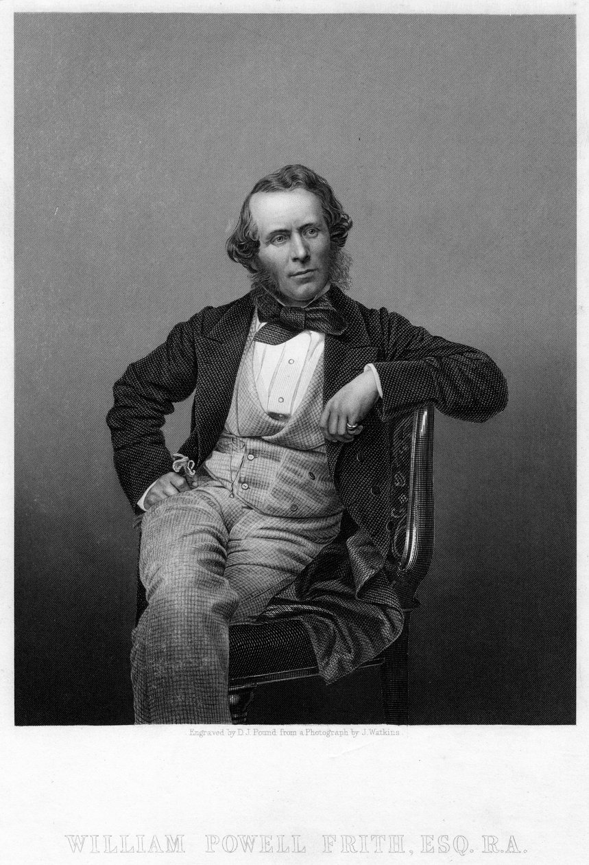 William Powell Frith, c1860. av Daniel John Pound