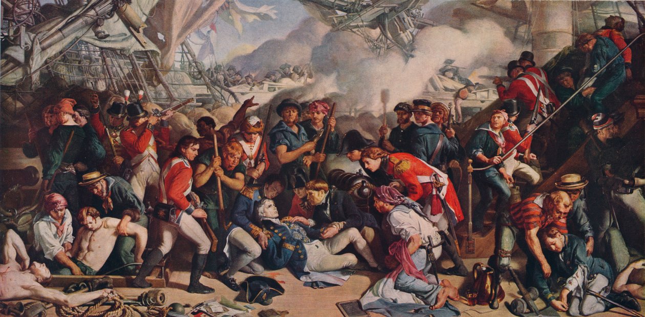 Nelsons død, 1859-64, 1938 av Daniel Maclise