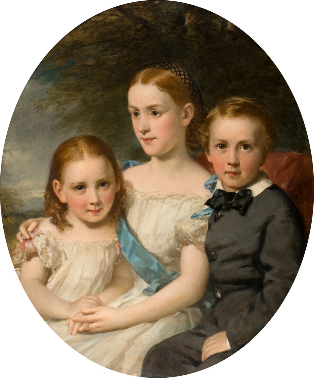 The Children of William Neish, ca. 1862 (olje på lerret) av Daniel Macnee