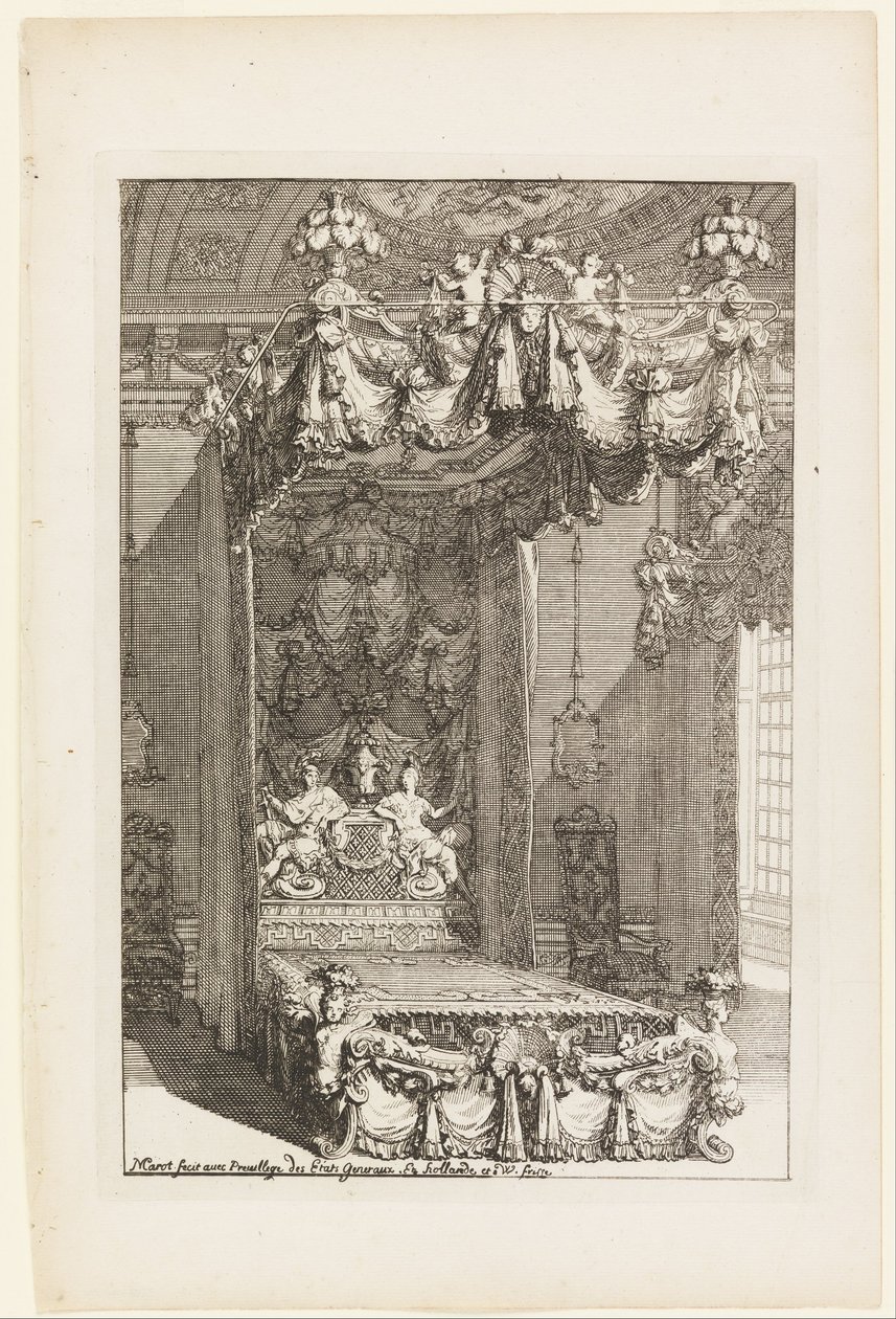 Design for et statlig soverom, fra Second Livre d