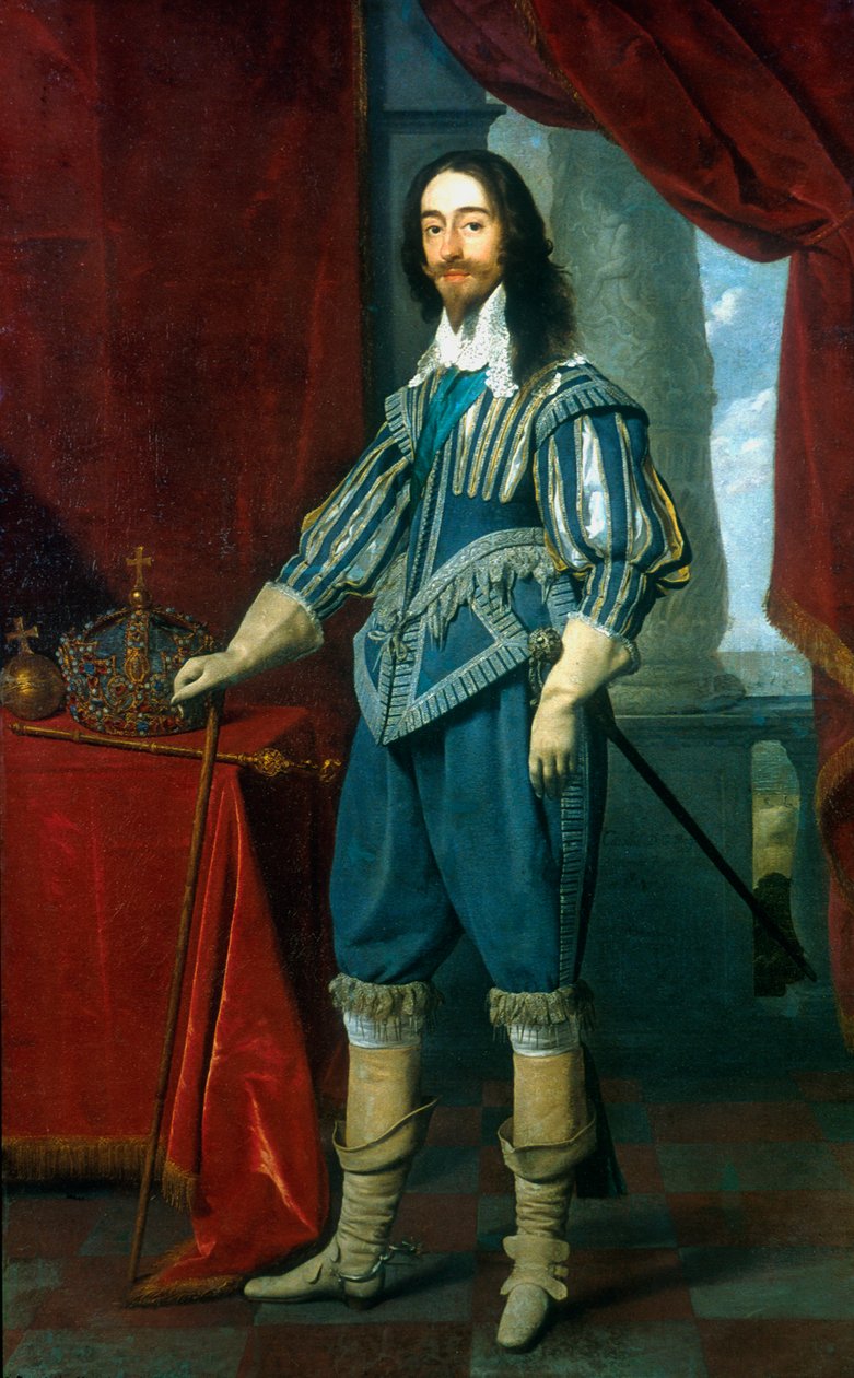 Charles I, konge av Storbritannia og Irland, 1631 av Daniel Mytens