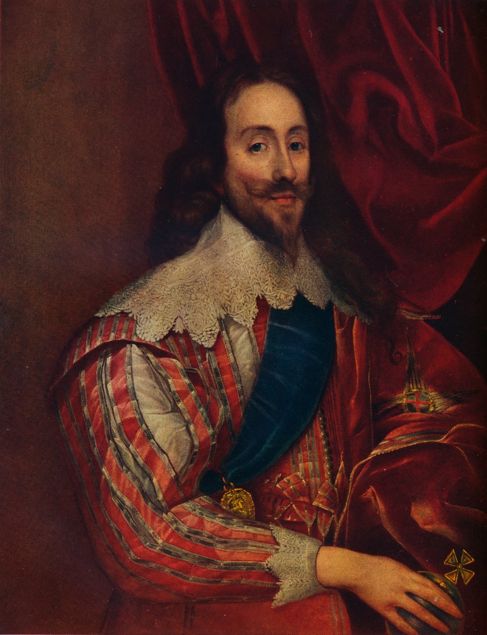 Charles I, konge av Storbritannia og Irland, 1600-tallet, 1913 av Daniel Mytens
