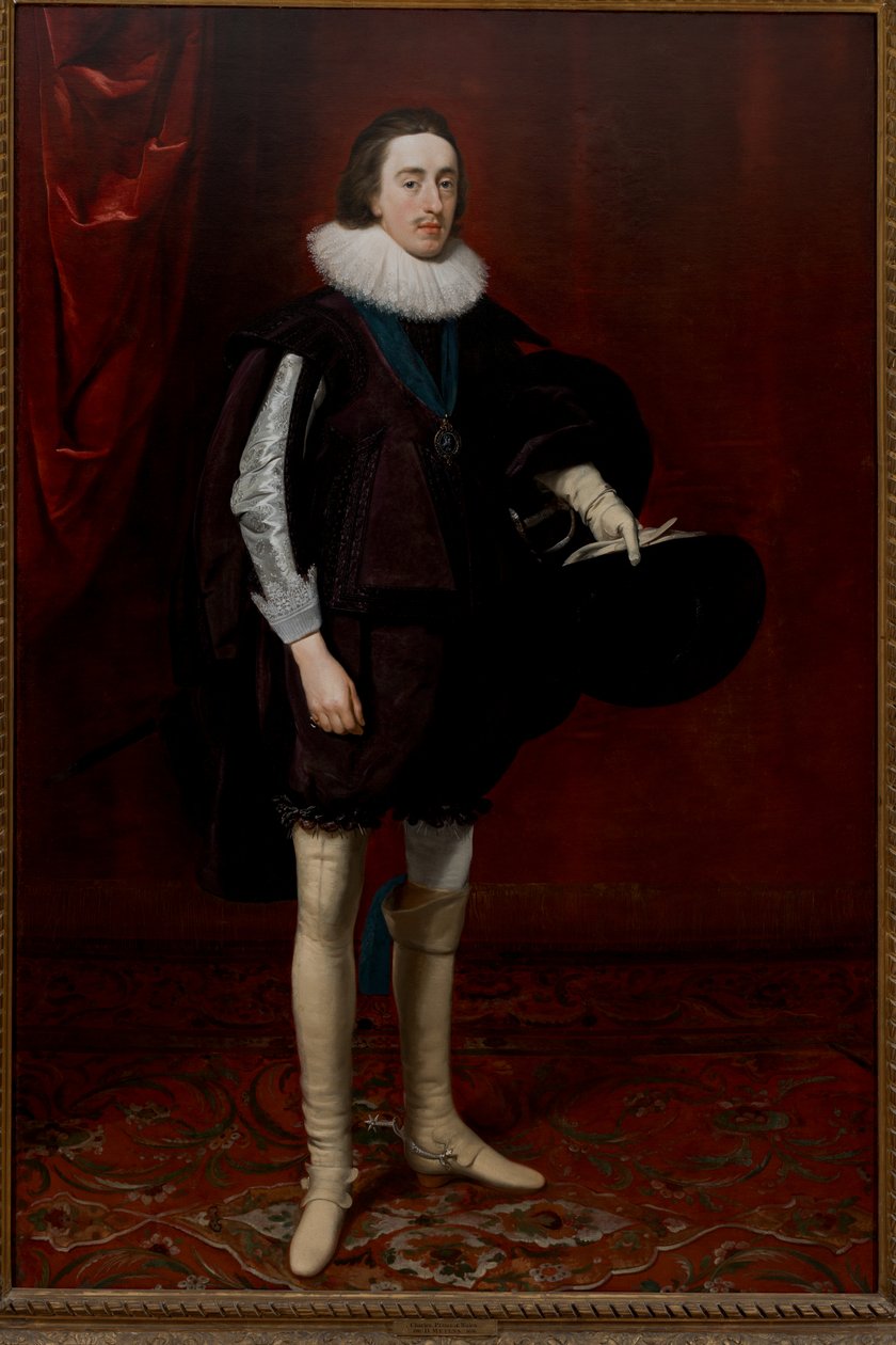 Charles I da Prince of Wales av Daniel Mytens