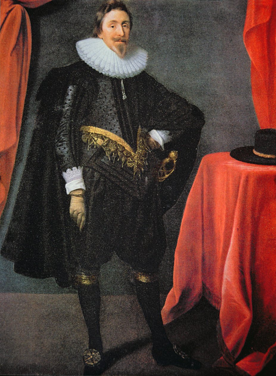 George Calvert av Daniel Mytens