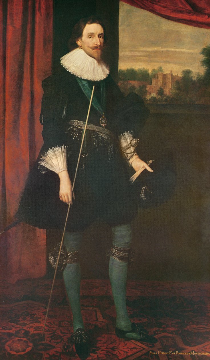 Philip, 4. jarl av Pembroke av Daniel Mytens