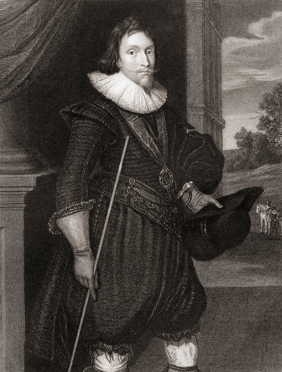Portrett av James Hamilton (1589-1625) 2. markis av Hamilton, fra 