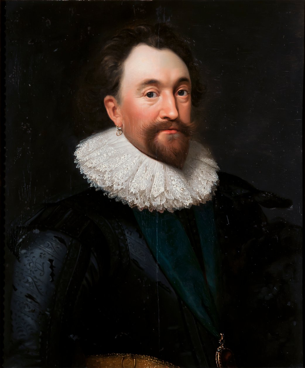 Portrett av William Herbert, 3. jarl av Pembroke, ca. 1620-30 av Daniel Mytens