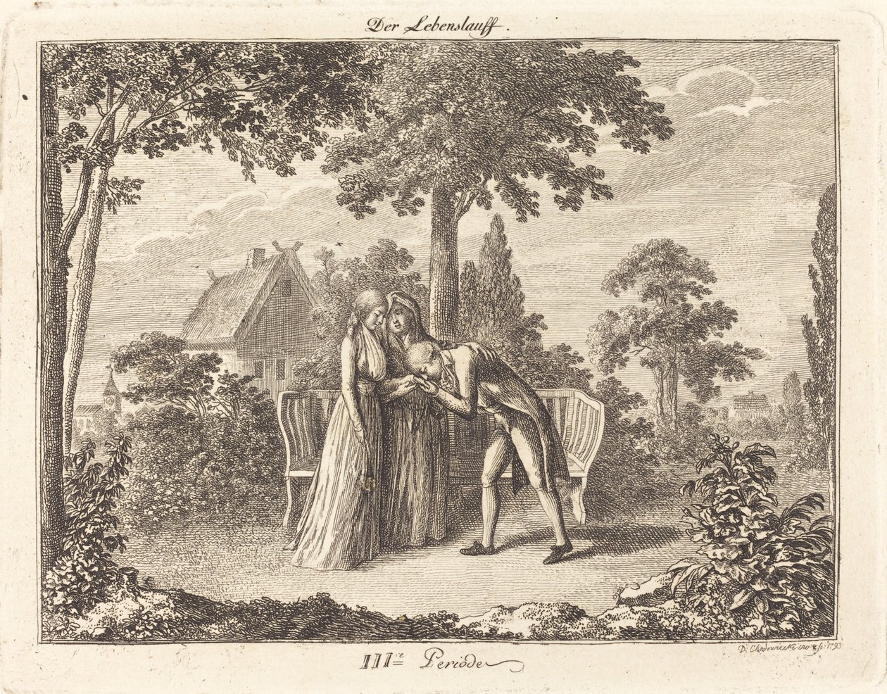 Bethrothal av Daniel Nikolaus Chodowiecki