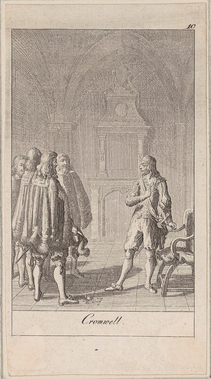 Blad 10 til «Eldre, middelalderlig og nyere historie» av Daniel Nikolaus Chodowiecki