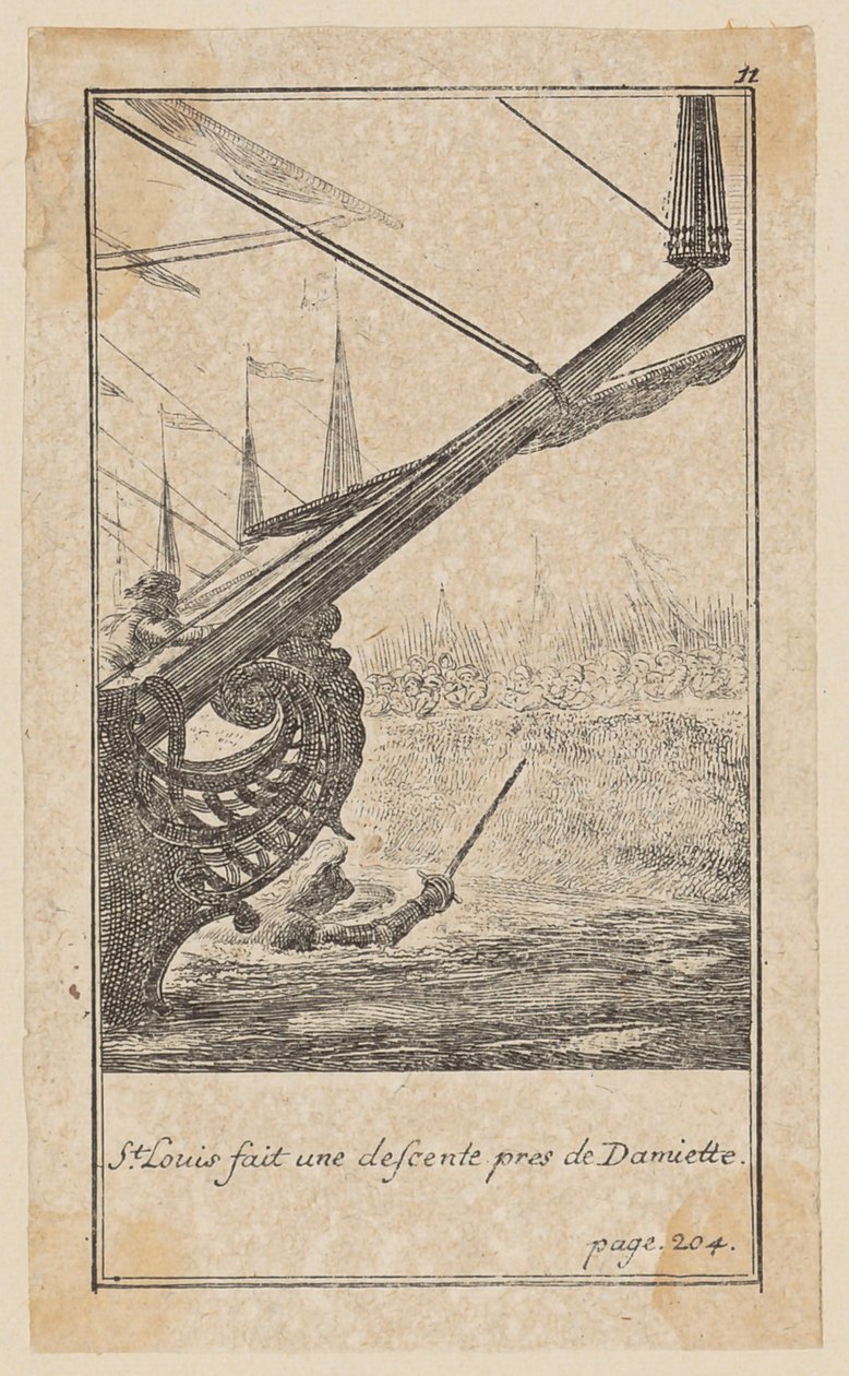 Plate 11 til «Histoire des Croisades» av Joh. Christoph Mayer av Daniel Nikolaus Chodowiecki