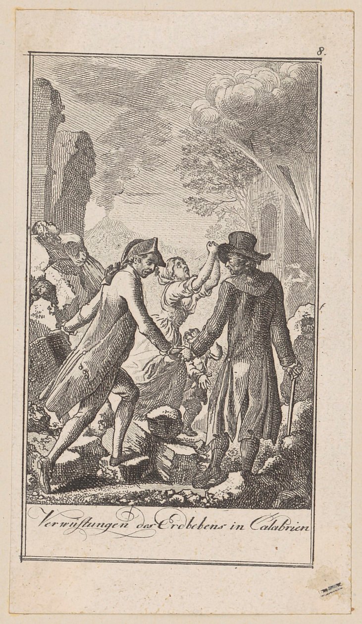 Plate 8 fra «Fremstillinger fra den nyere historien» av Daniel Nikolaus Chodowiecki
