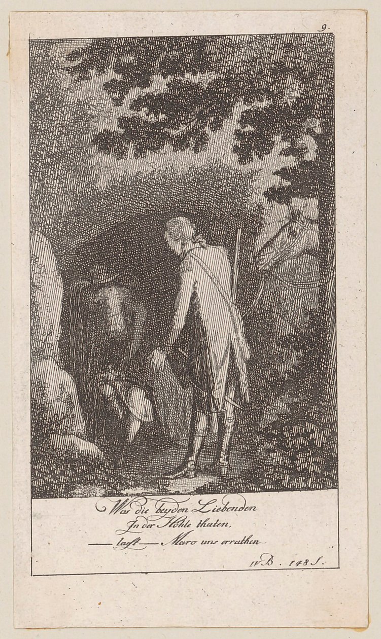 Plate 9 til Blumauers «Æneiden» av Daniel Nikolaus Chodowiecki