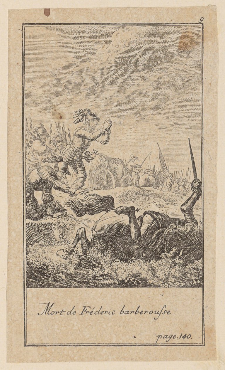 Plate 9 til «Korstogenes historie» av Joh. Christoph Mayer av Daniel Nikolaus Chodowiecki
