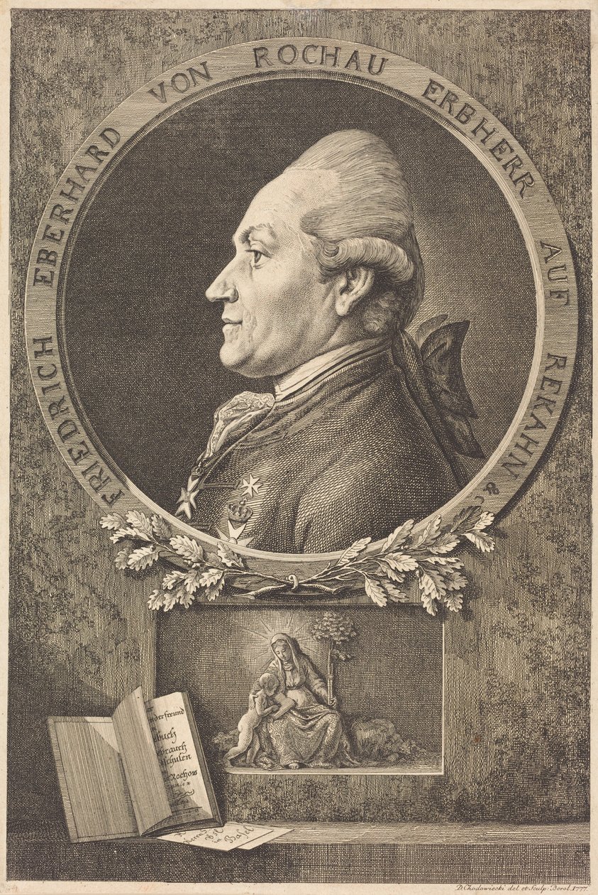F. E. von Rochow av Daniel Nikolaus Chodowiecki