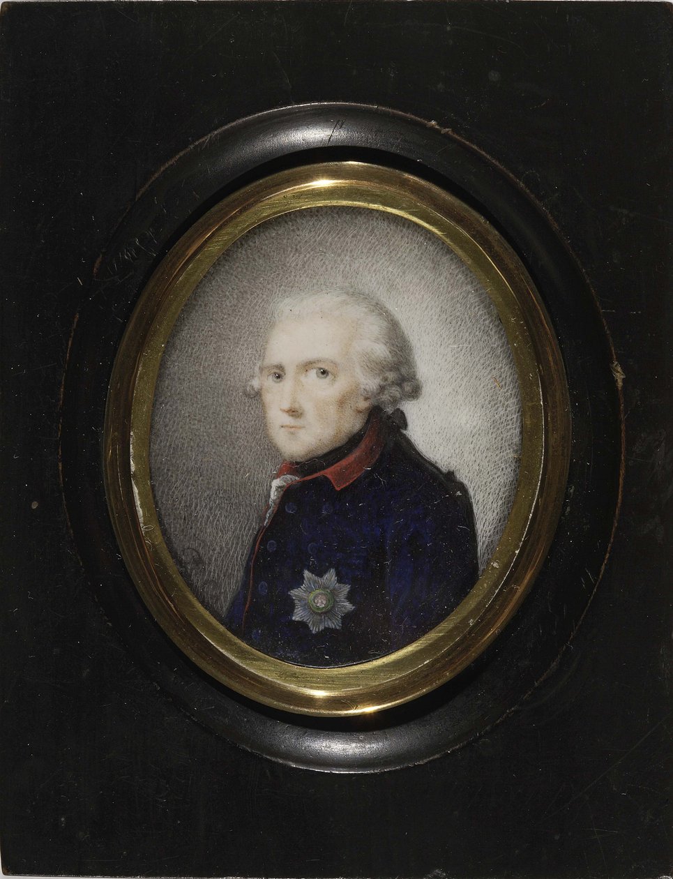 Fredrik II av Preussen, ca. 1785 av Daniel Nikolaus Chodowiecki