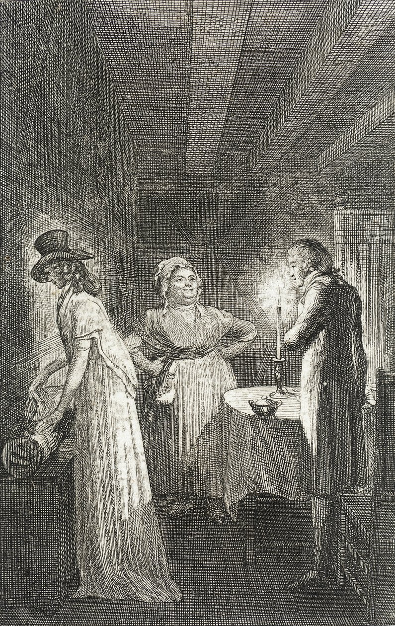 Illustrasjon til «Beckers almanakk for 1799» av Daniel Nikolaus Chodowiecki