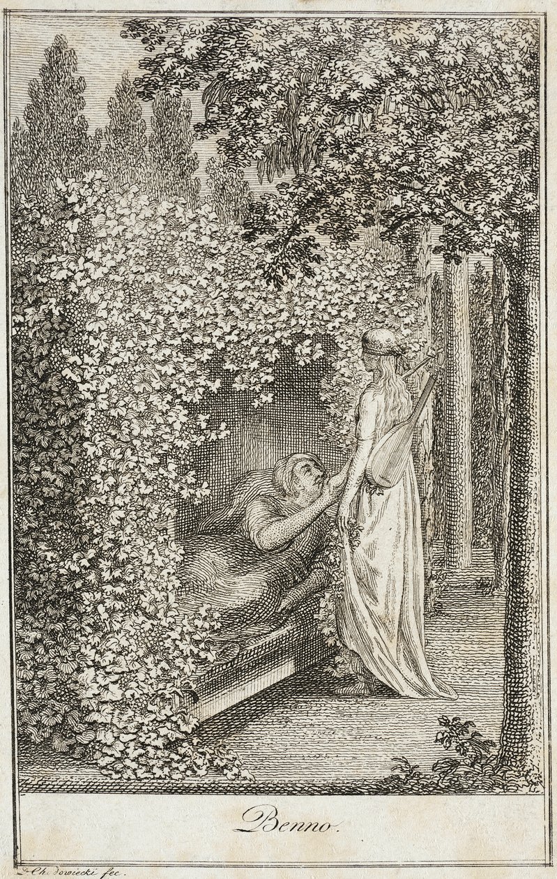 Illustrasjon til «Beckers almanakk for 1800» av Daniel Nikolaus Chodowiecki