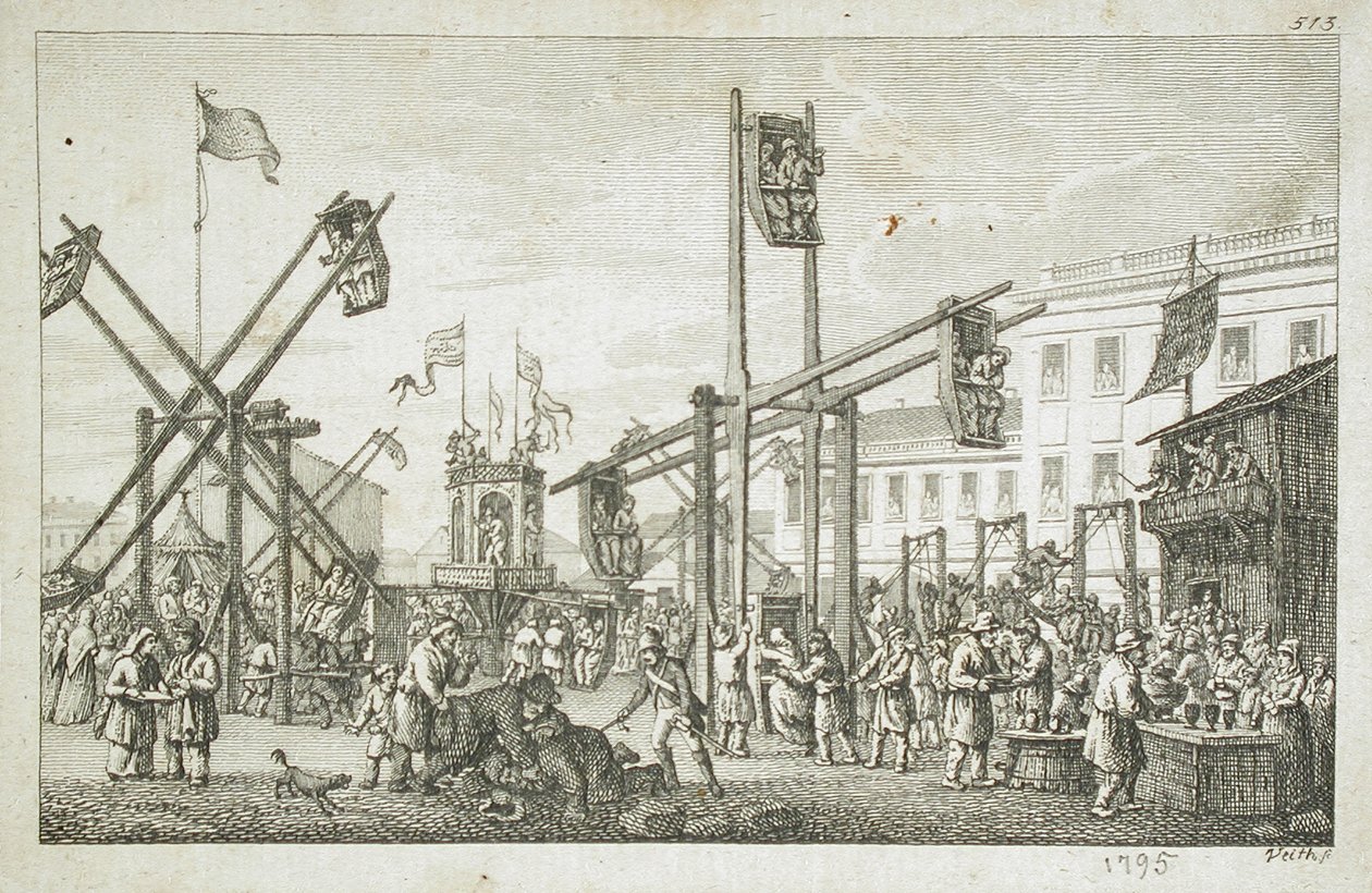 Illustrasjon til Storchs «Maleri av Petersburg» av Daniel Nikolaus Chodowiecki