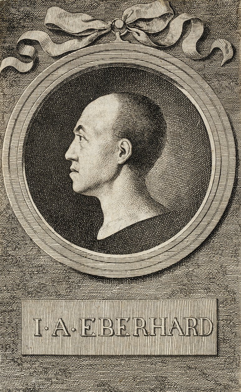 Portrett av professor J. A. Eberhard av Daniel Nikolaus Chodowiecki