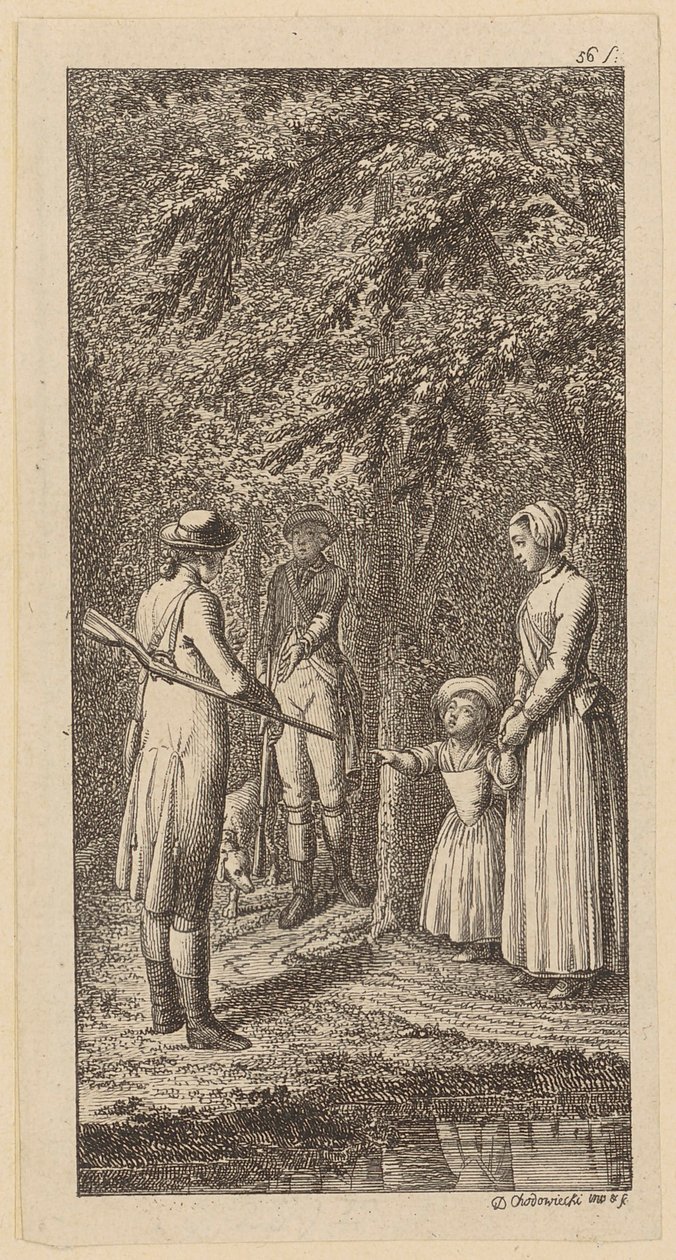Tittelkobber til Theodor Gottfried Hippels «Livsløp», annen del, Berlin 1799 av Daniel Nikolaus Chodowiecki