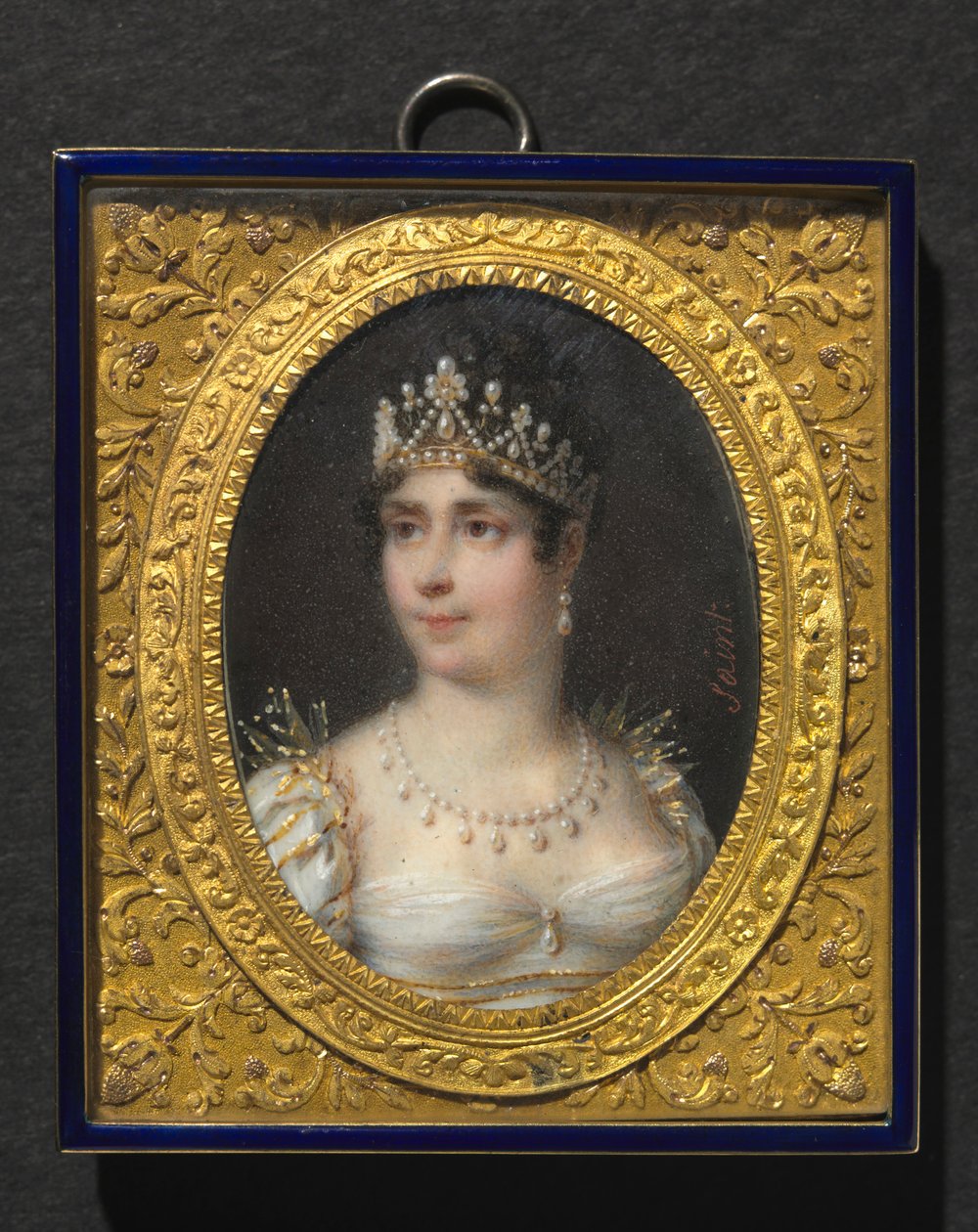 Portrett av Josephine de Beauharnais, franskmennenes keiserinne, ca. 1806. av Daniel Saint
