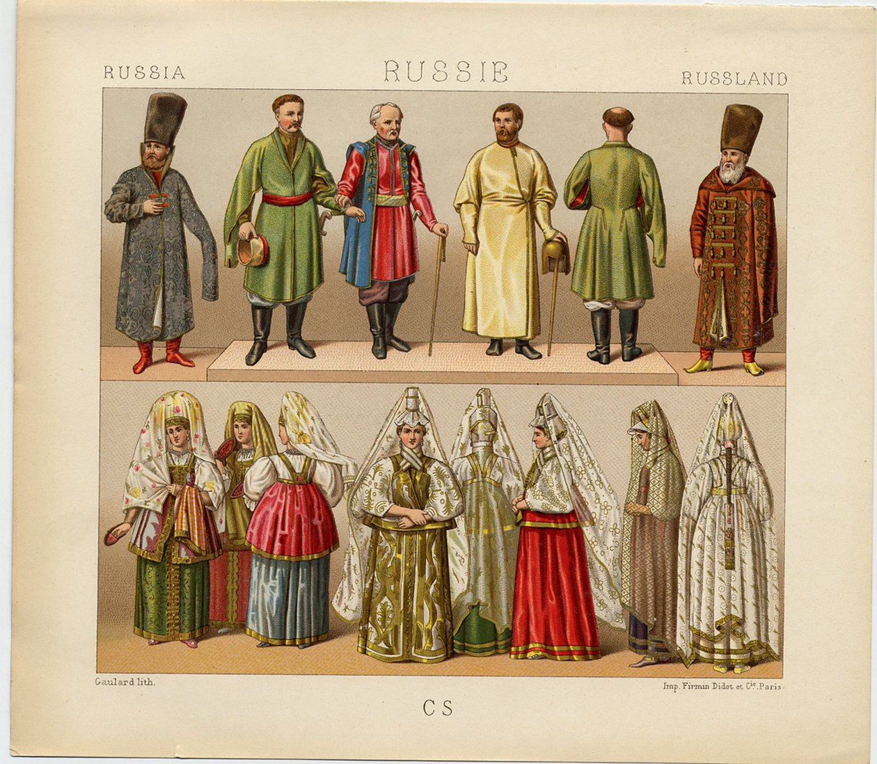 Russisk kjole, 1880 av Daniel Urrabieta Vierge