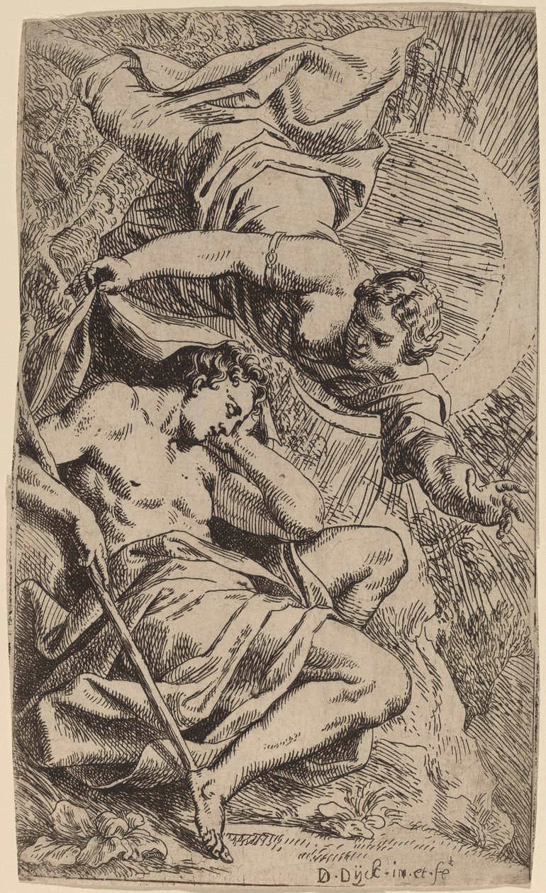 Diana og Endymion av Daniel van den Dyck