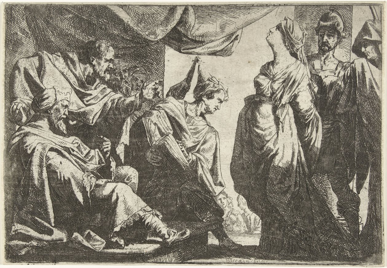 Susanna foran dommerne av Daniel van den Dyck