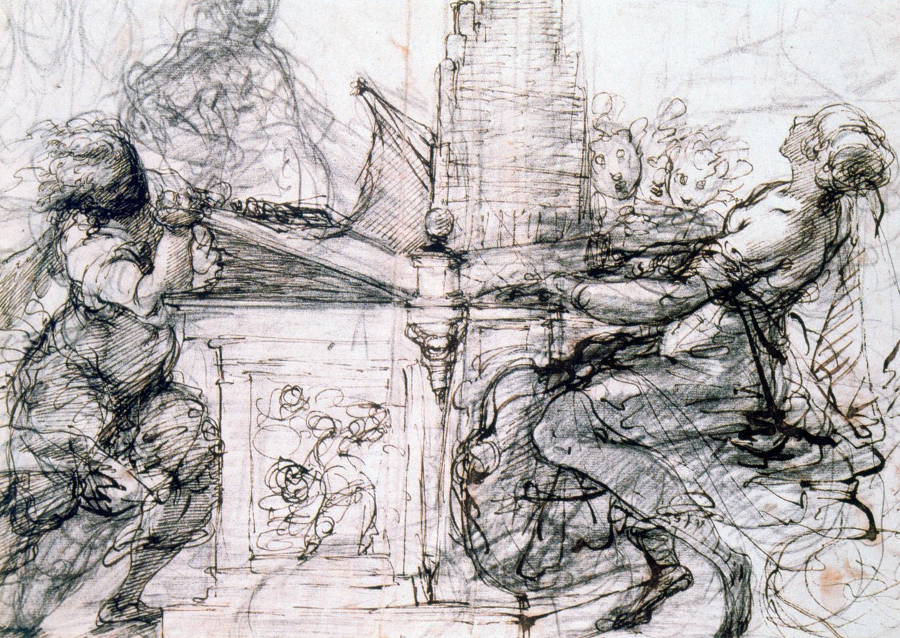St Cecile eller Cecilia, c1598-1630 av Daniele Crespi