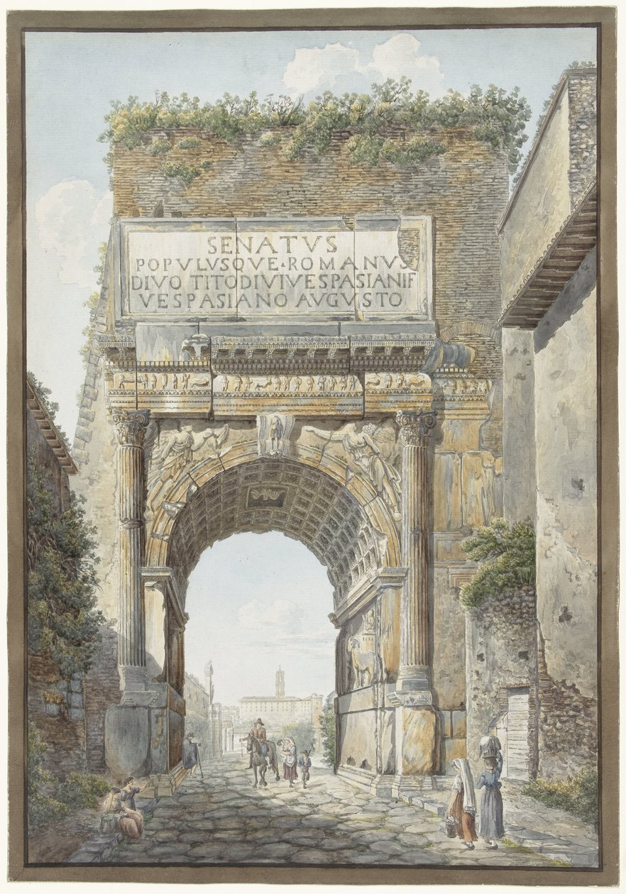 Titusbuen i Forum Romanum av Daniël Dupré