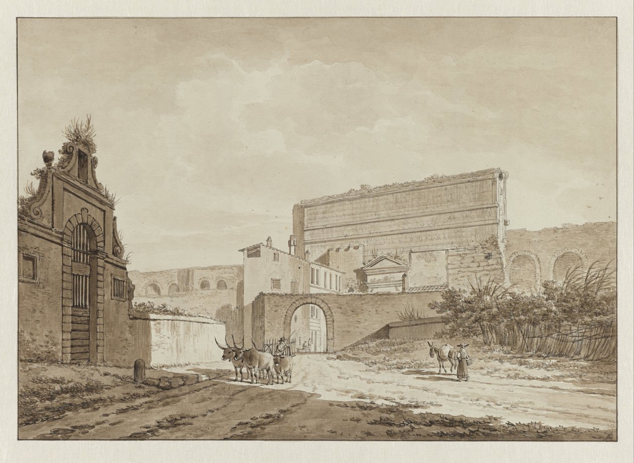 Porta Maggiore i Roma De Porta Maggiore i Roma av Daniël Dupré