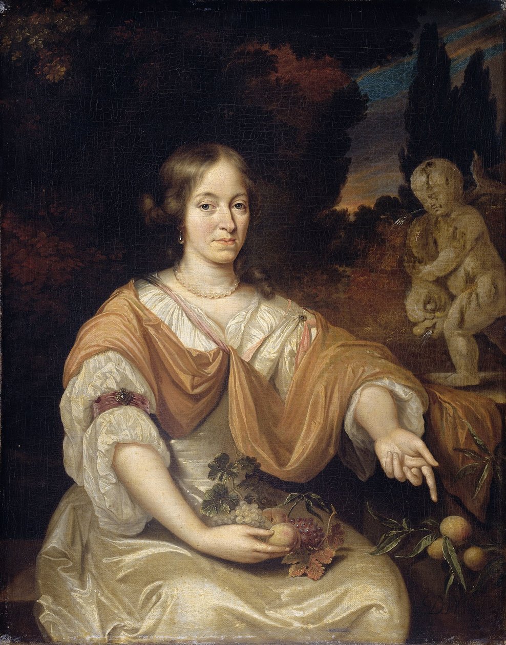 Sara Pottey (1651-1705), kone til Johan van Bochoven av Daniël Haringh