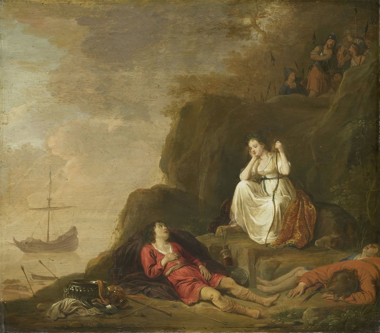 Theagenes og Chariclea av Daniël Thivart