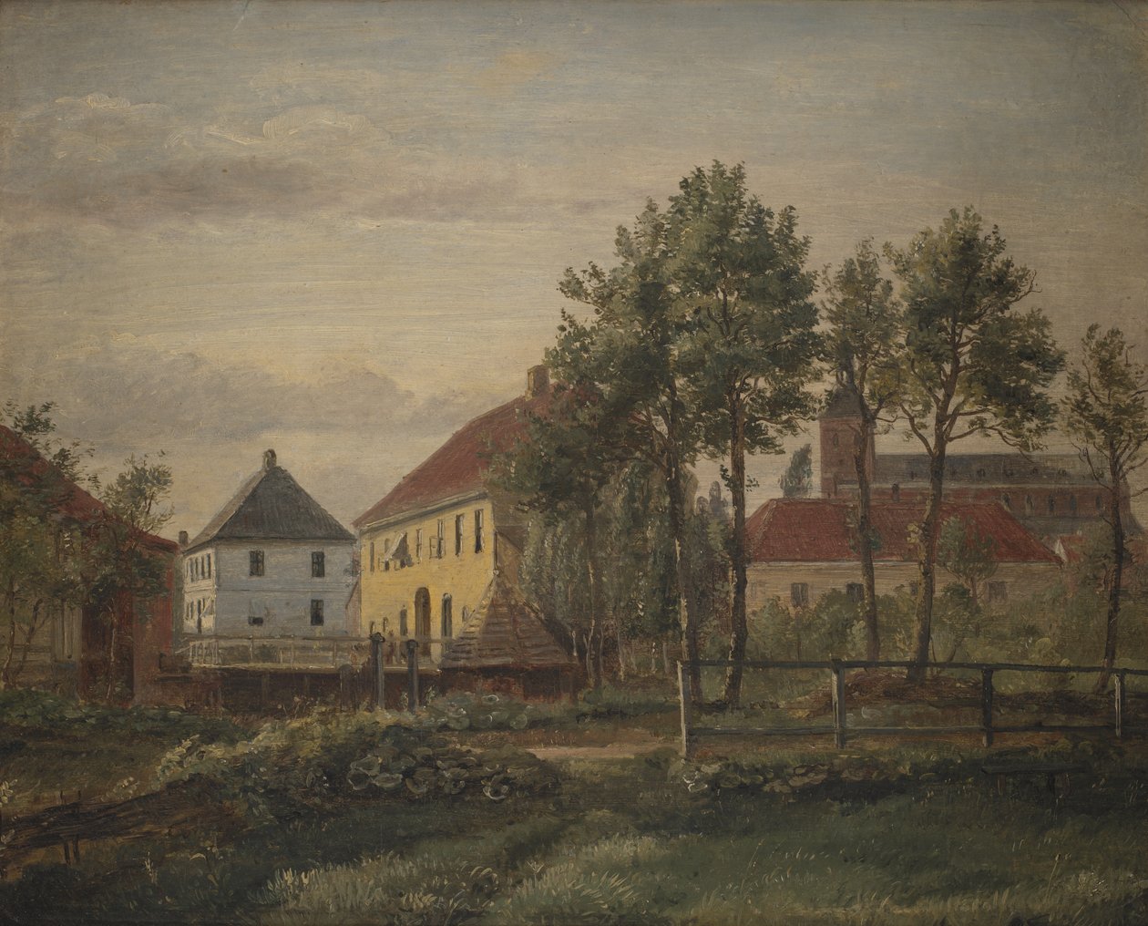 En mølle i Odense av Dankvart Dreyer