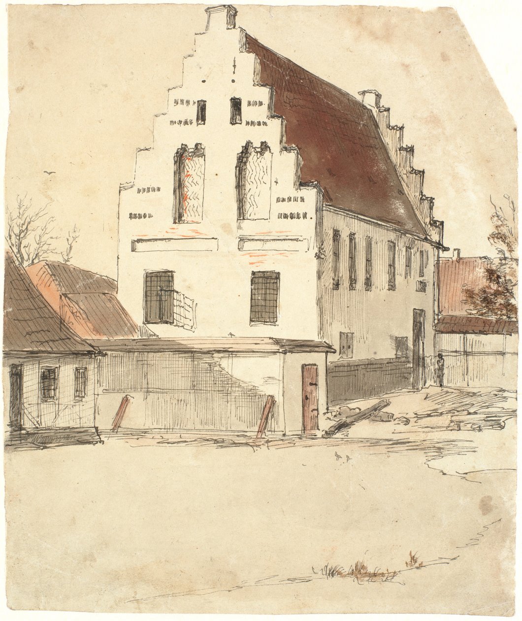 Capela mortuară de la Frue Kirke în Odensenorwegian av Dankvart Dreyer