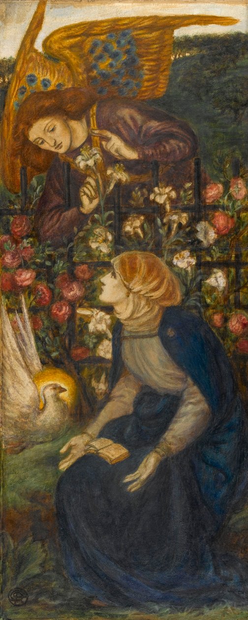 Bebudelsen, 1861 av Dante Gabriel Charles Rossetti