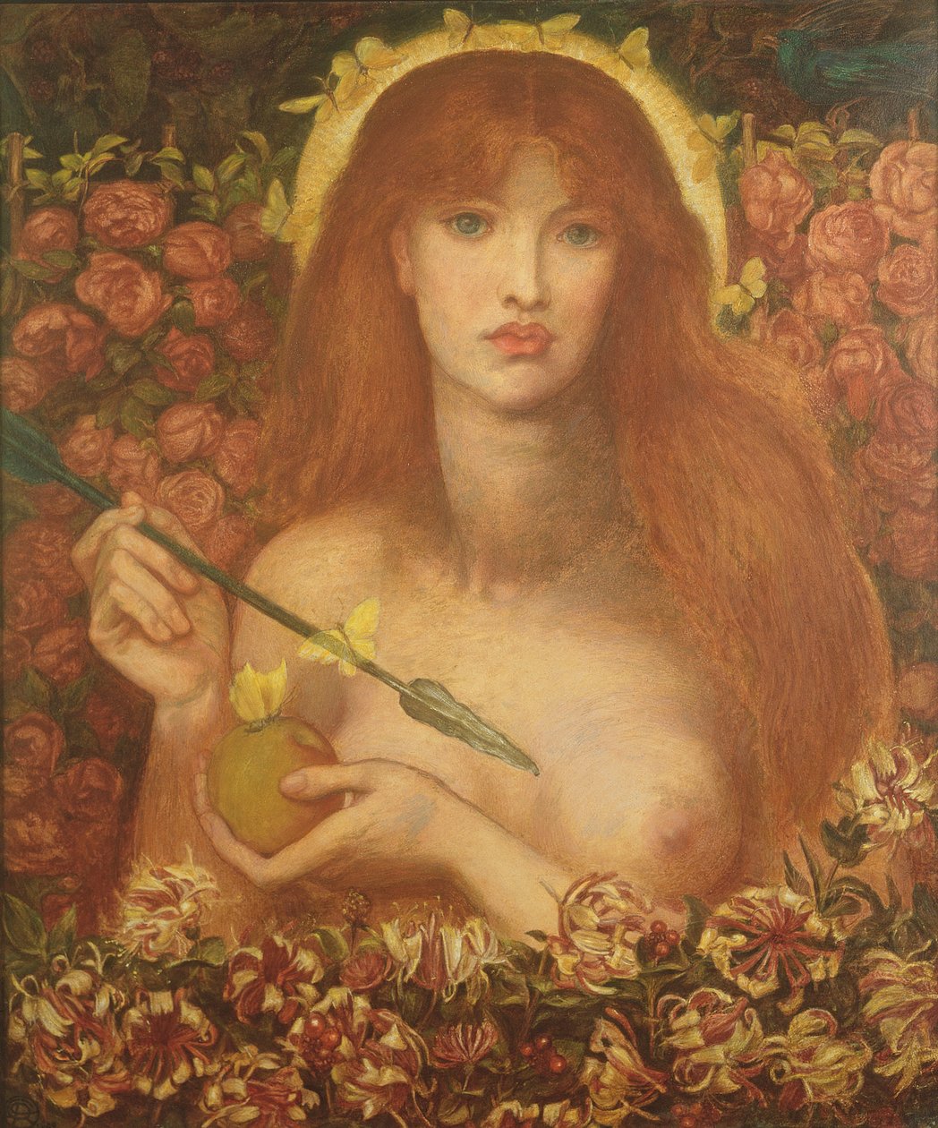 Venus Verticordia, 1868 (se også 11103) av Dante Gabriel Charles Rossetti