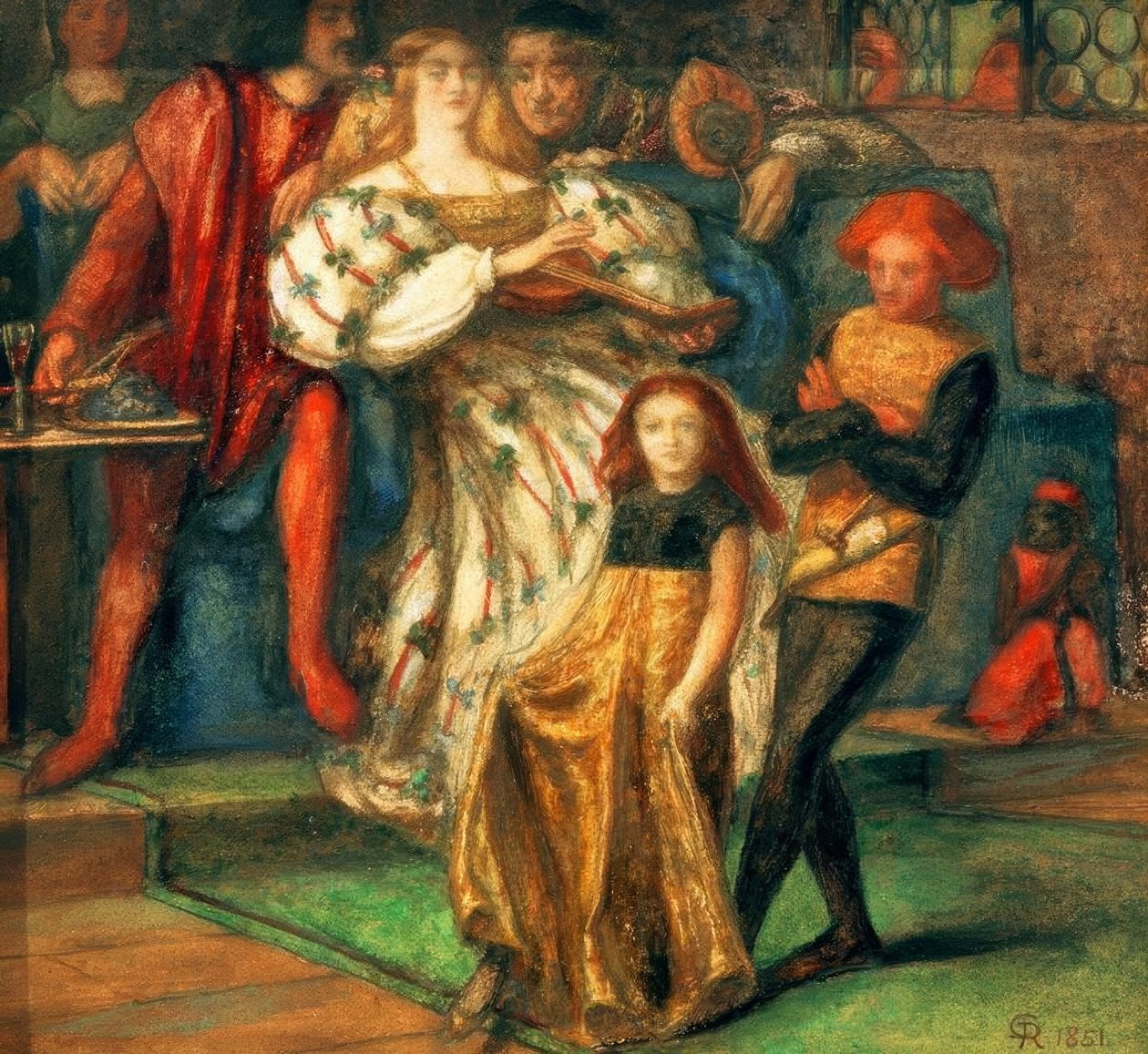 Borgia av Dante Gabriel Charles Rossetti