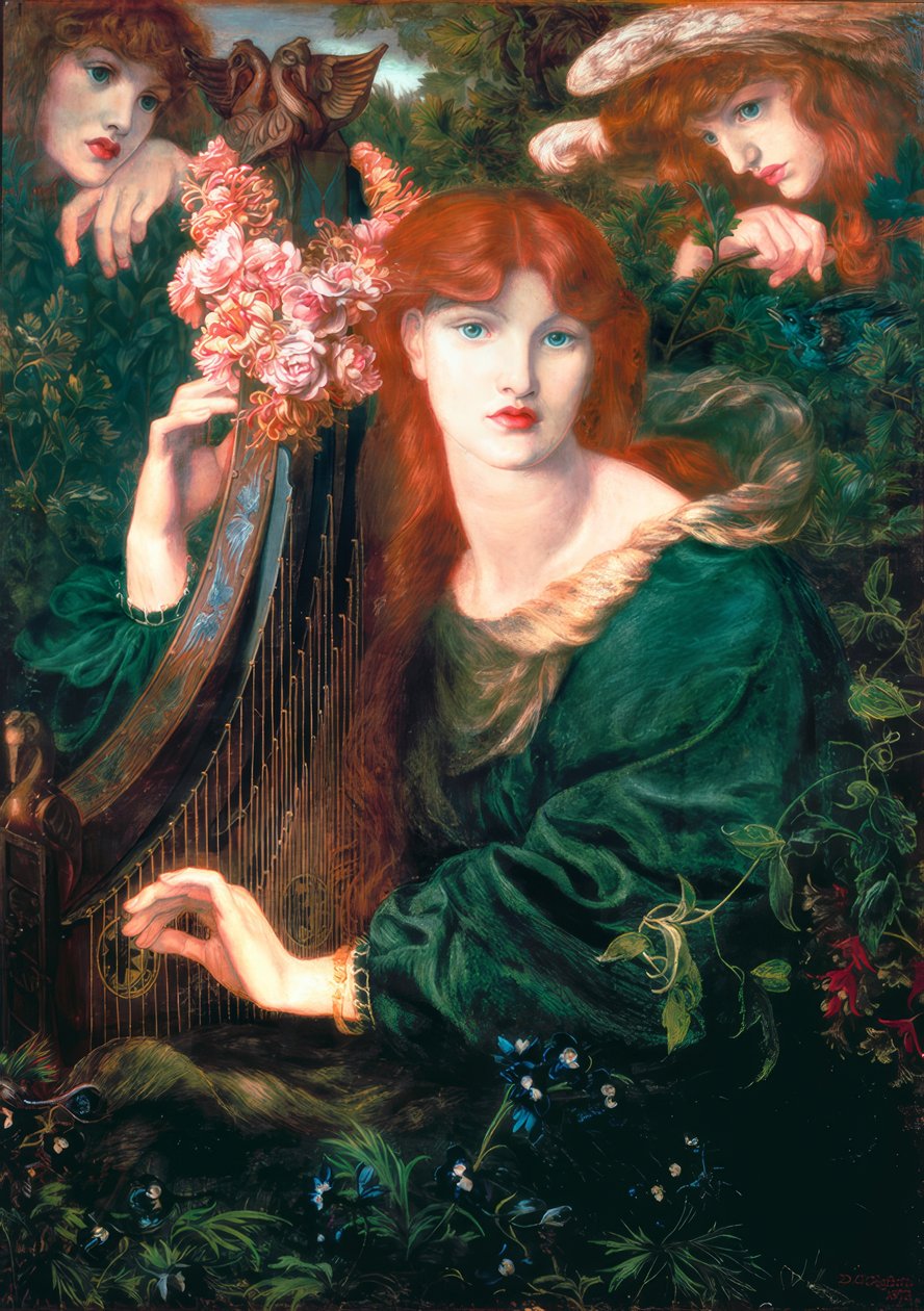 Garlanden av Dante Gabriel Charles Rossetti