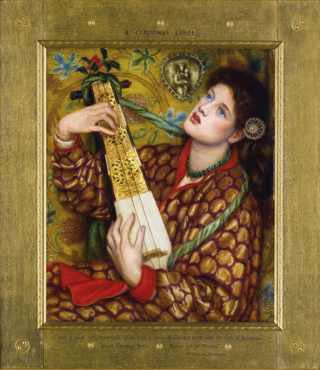 En julesang av Dante Gabriel Charles Rossetti