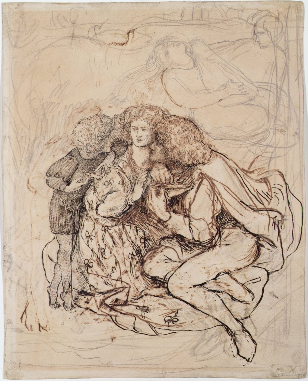 Kattens vugge av Dante Gabriel Charles Rossetti