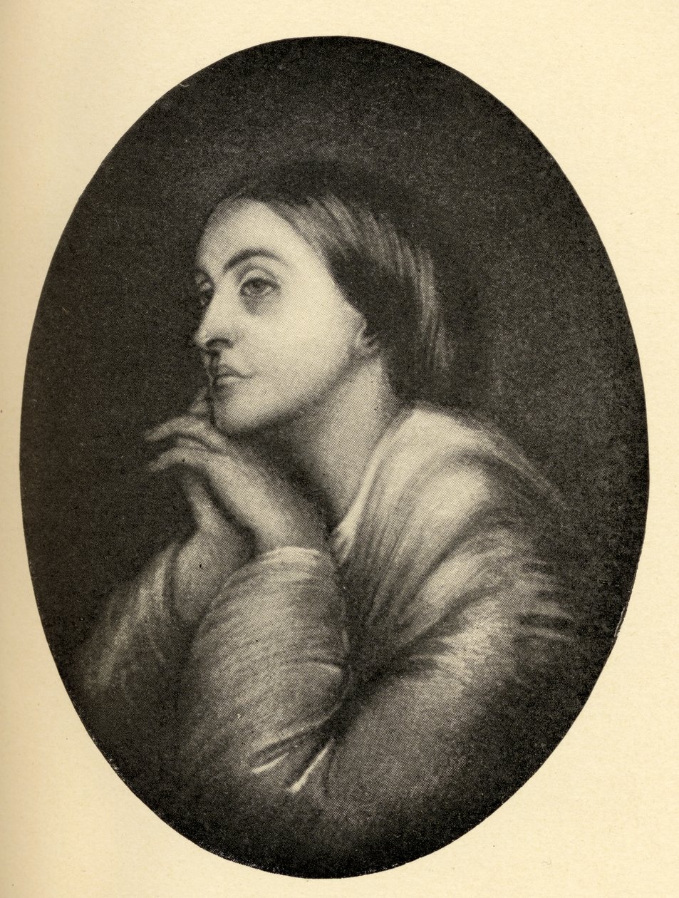 Christina Georgina Rossetti (1830-94) illustrasjon fra 