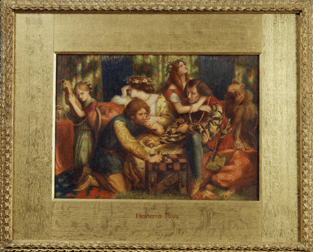 Gårsdagens Rose av Dante Gabriel Charles Rossetti
