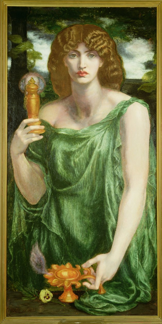 Mnemosyne av Dante Gabriel Charles Rossetti