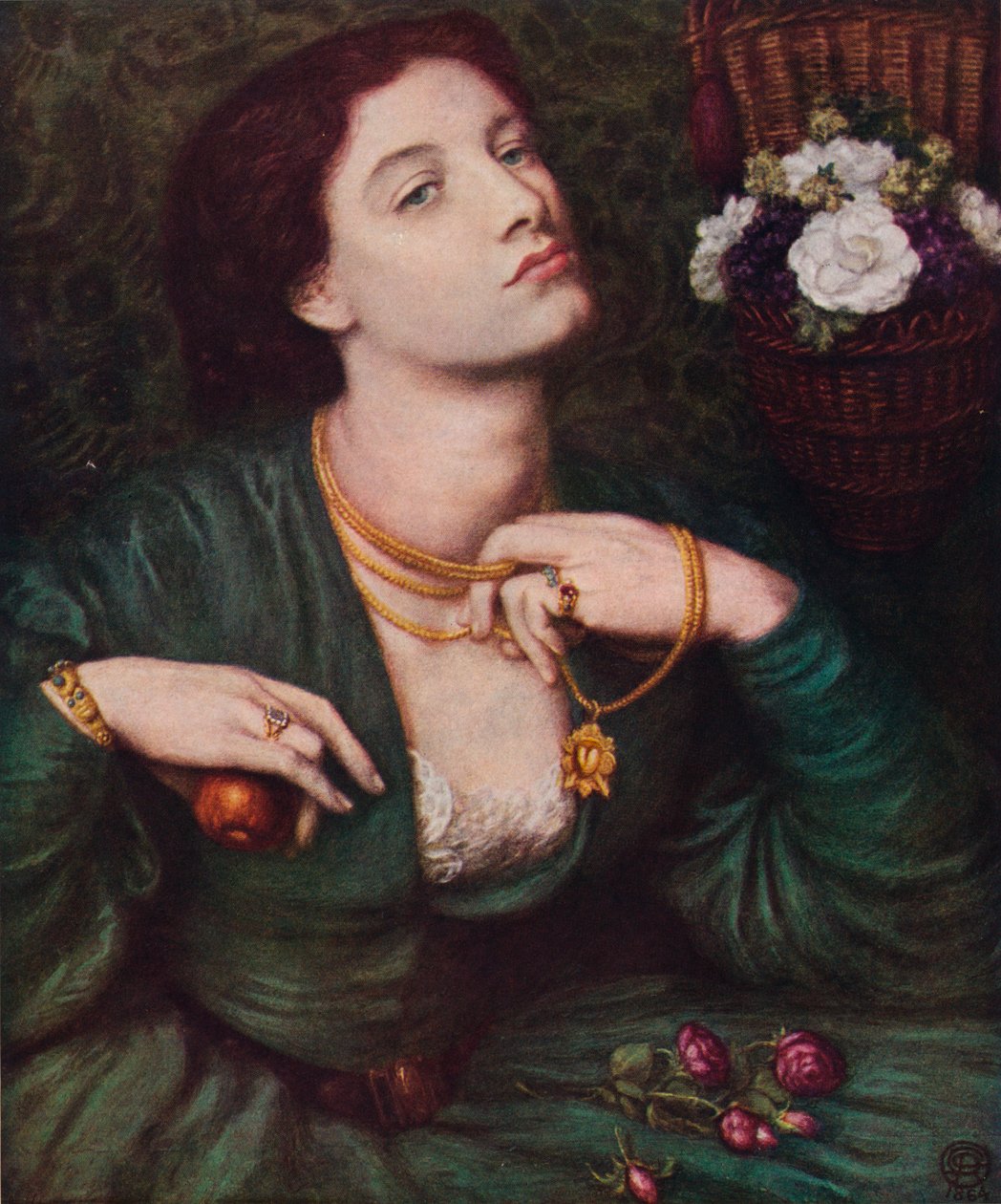 Monna Pomona, 1864 av Dante Gabriel Charles Rossetti