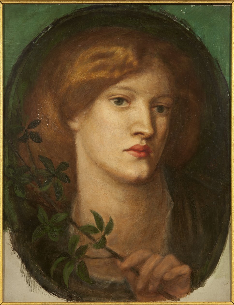 Portrett av Louisa Ruth Herbert av Dante Gabriel Charles Rossetti